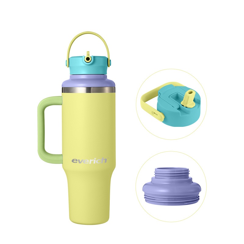 High Quality 40oz Tumbler Stainless Steel Tumbler Cups Vacuum Insulated Travel Coffee 40oz Tumbler with Connection to Straw Lid and Handle – Tumbler and Tumbler with Straw price