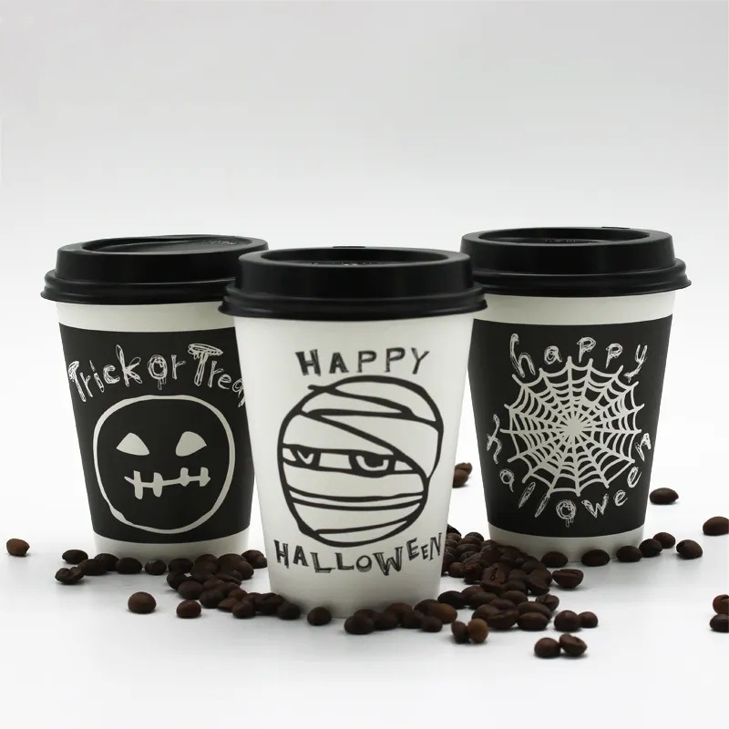 Logo Customizable Disposable Paper Cups for Coffee Juice Tasting Cup – 8oz Paper Glass and Coffee Paper Mug price