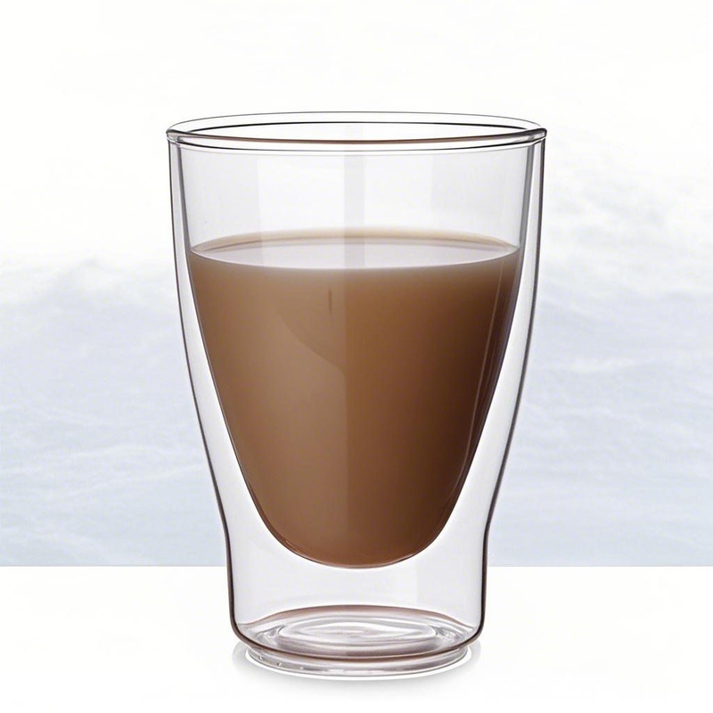Mouth Blowing Double-Wall Borosilicate Glass Drinking Cup – Borosilicate Cup and Borosilicate Glass price