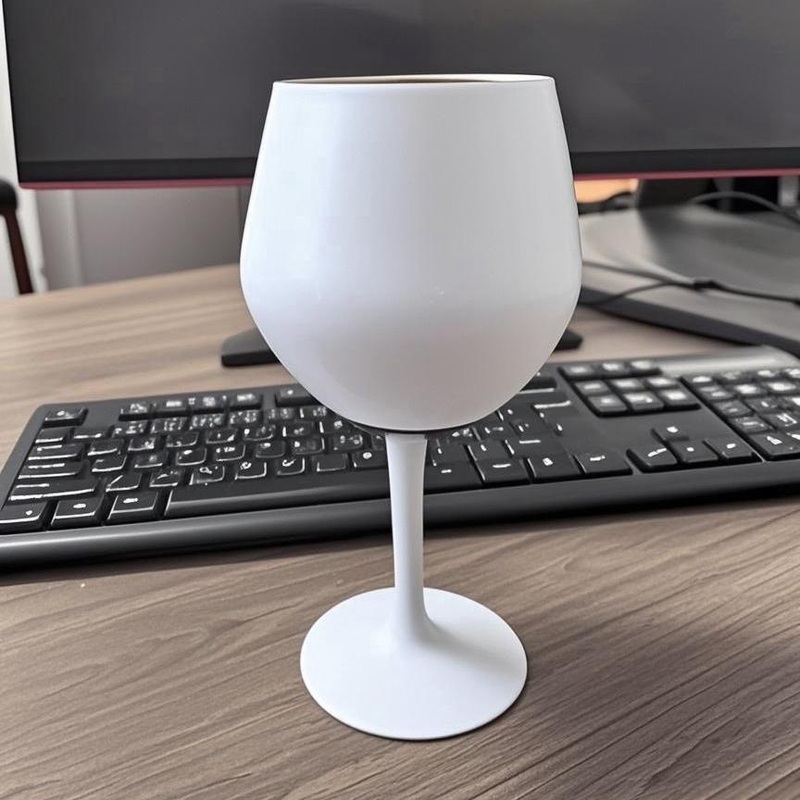 Newest Party Gift 420ml 14oz Removable Goblet Double Wall 304 Stainless Steel Vacuum Insulated Wedding Champagne Red Wine Glass Cup Mug – Wine Mug and Vacuum Mug price