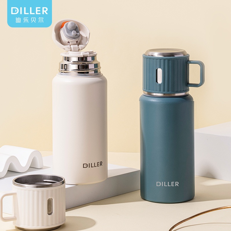 Simple Portable Outdoor Stainless Steel Vacuum Flasks with Lid and Tea Infuser – Stainless Steel Water Bottle and Insulated Water Bottle price