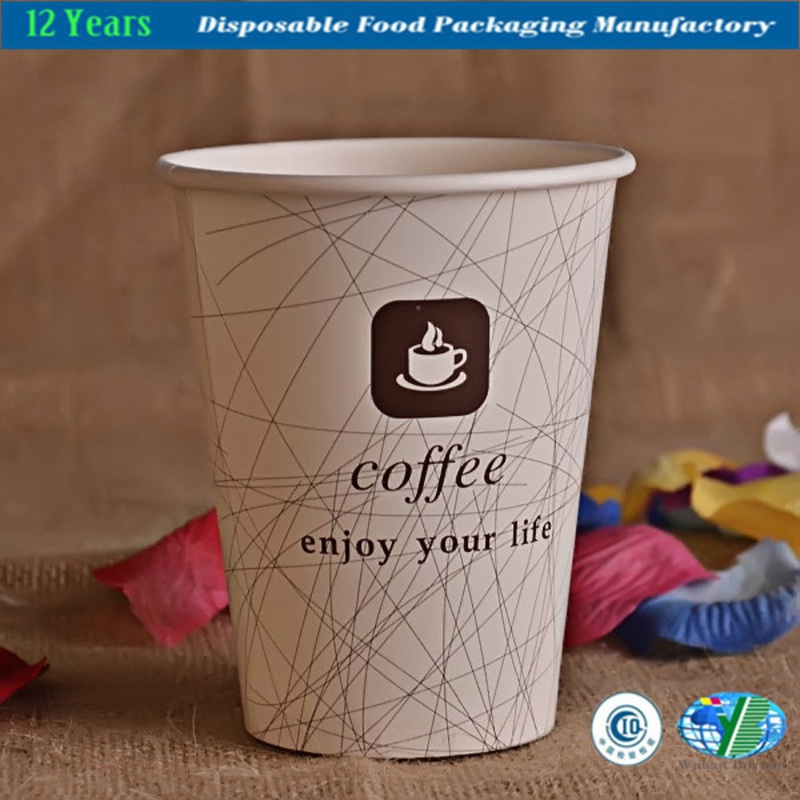 Single Wall Paper Hot Coffee Tea Cups with Customized Logo – Single Wall Paper Cup and Paper Cup price