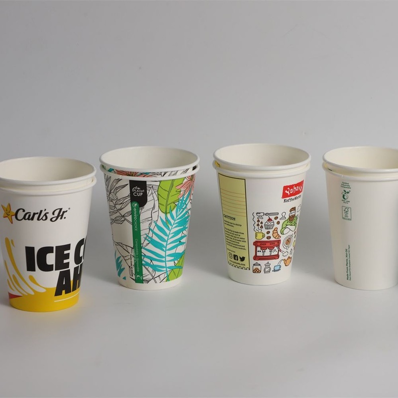 Single Wall Tea Custom Printed Biodegradable Coffee Paper Water Disposable Cups – Coffee Cup and Single Wall Paper Cups price