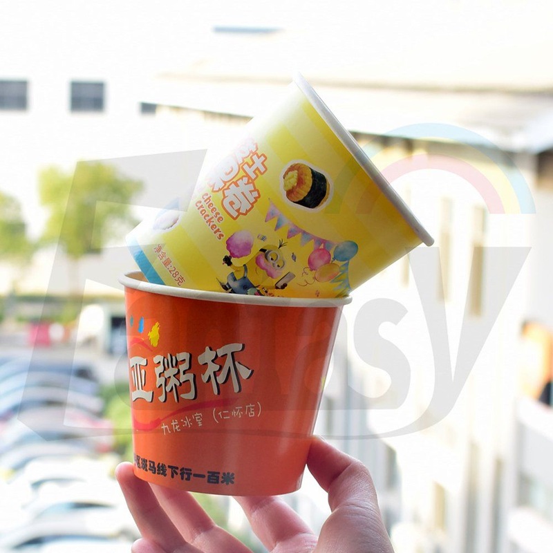 Take Away Takeaway Food Comtainer Disposable Containers Soup Paper Customized Size Cup – Soup Paper Cup and Soup Cup price