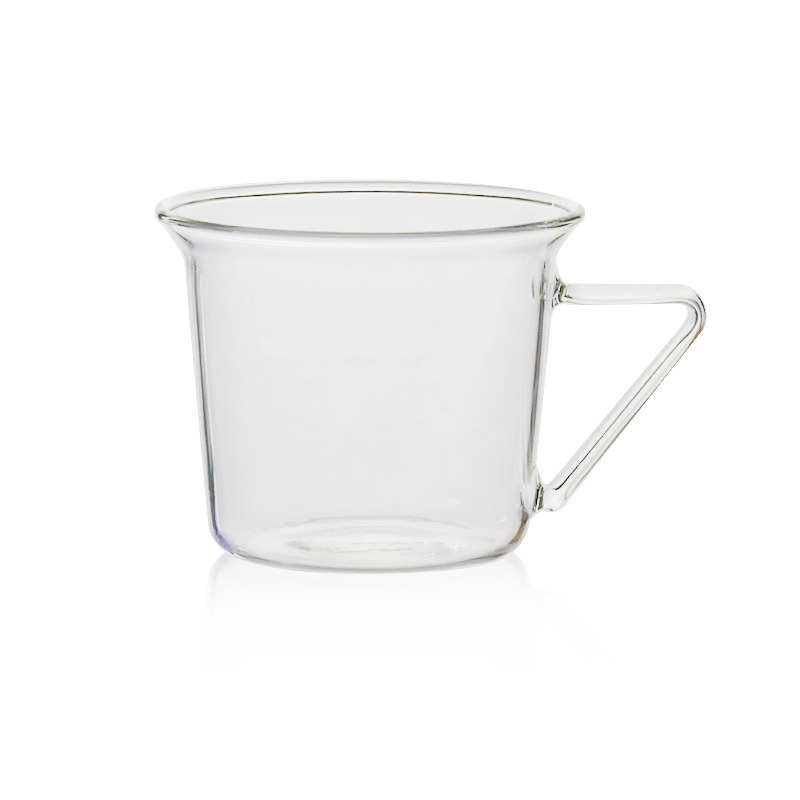 Wholesale Mugs Milk Tea Breakfast Cereal Iced Coffee Water Beverage Glass Cup Mugs – Glass Cup and Cappuccino Glass Cup price