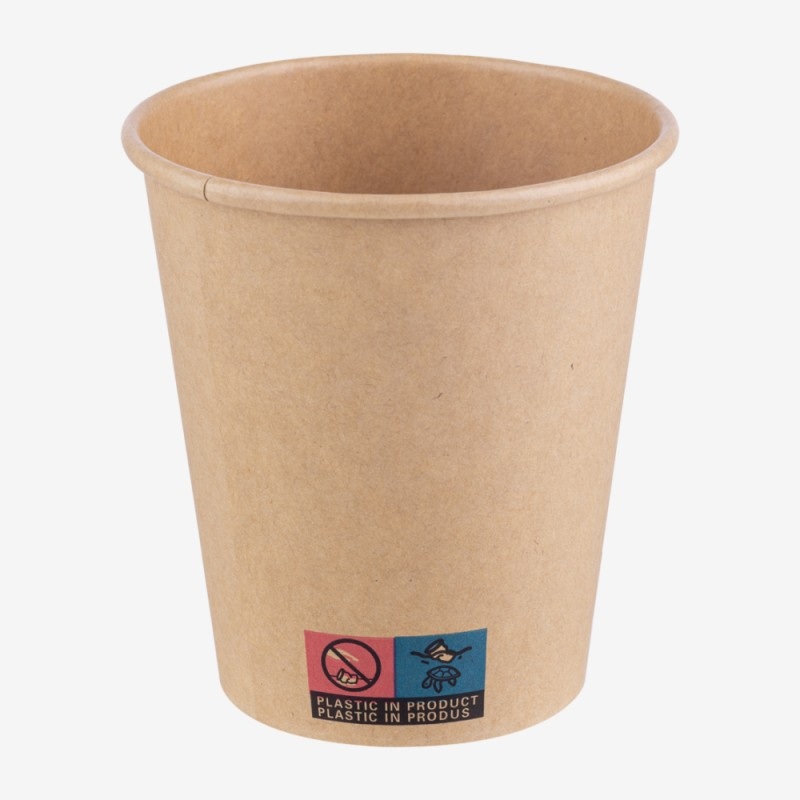 Biodegradable Disposable Cafe Single Wall Coffee PLA Paper Cup with Lid – Paper Cup and Coffee Paper Cup price
