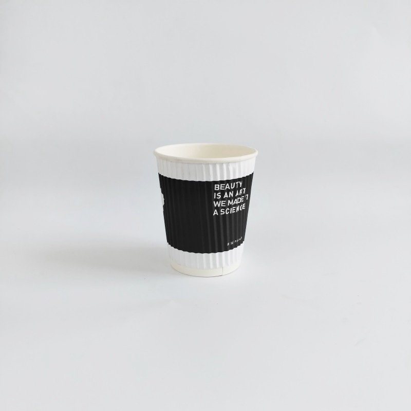 Disposable Insulated Ripple Wall Paper Coffee Cup for Hot Beverage – Paper Cup and Coffee Cup price