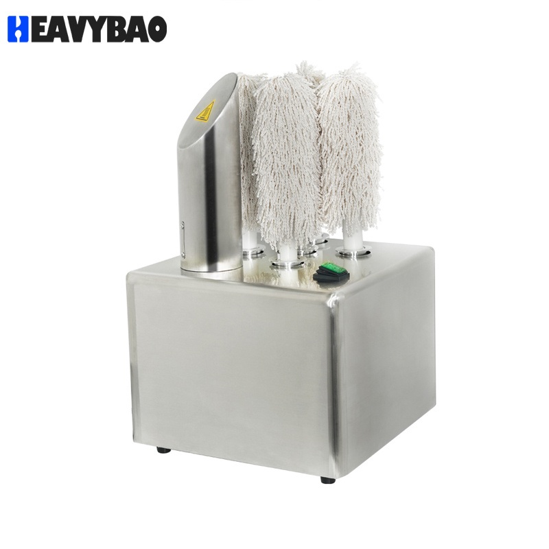 Heavybao Electric 5 Heads Hotel Glass Wine Cup Cleaner Dryer Polisher with CE RoHS – Glass Polisher and Cup Polisher price