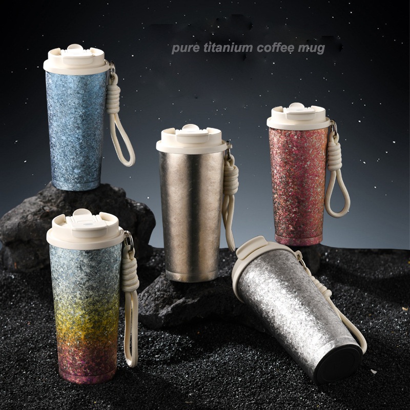 Portable Pure Titanium Coffee Vacuum Thermal Cup Travel Mug – Travel Mug and Vacuum Cup price