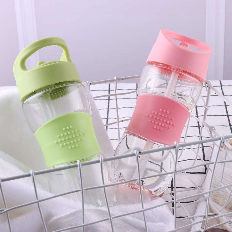 Sports High-Value High Temperature Resistant Portable Food-Grade Plastic Children Straw Water Bottle – Water Bottle and Plastic Water Bottle price