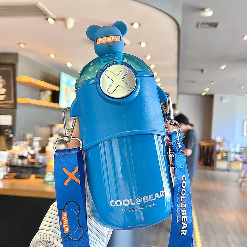Stainless Steel Childrens Insulated Cup Large Capacity Water Cup Sports Portable Straw Cup – Water Bottle and Water Cup price