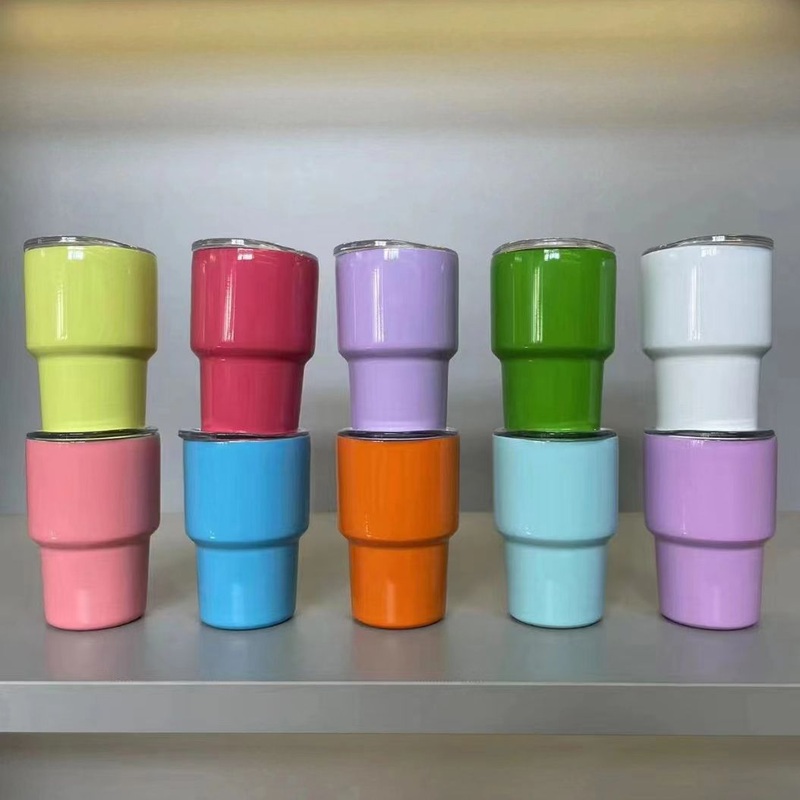 Wholesale Miniature Tumbler Metal Mini 2oz 2 Oz 3oz Stainless Steel Shot Glasses Tumbler Bulk with Straw Lid Custom Printed 3 Oz – Tumbler and Mug price