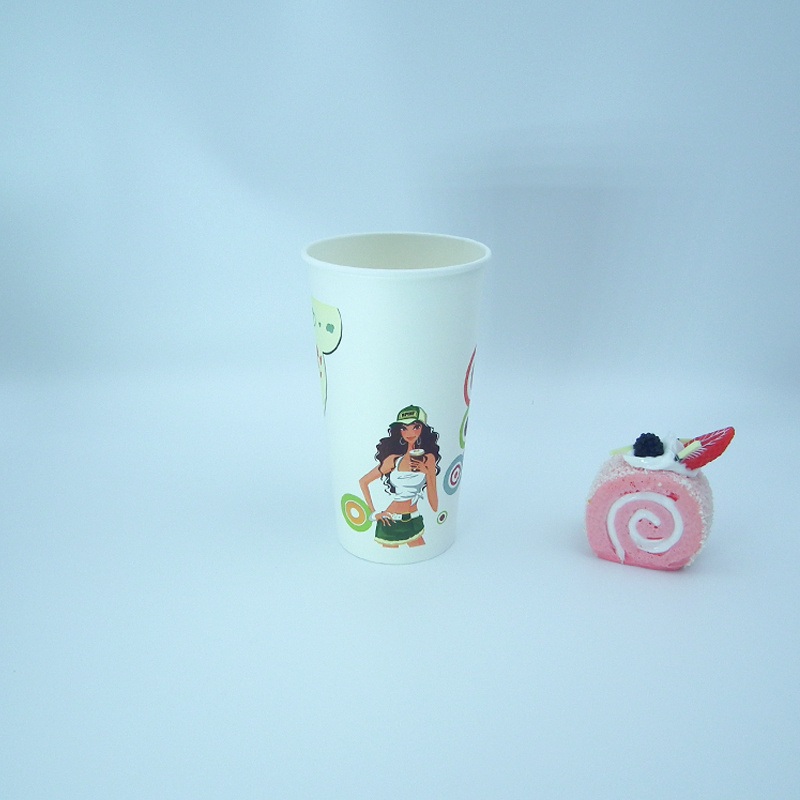 Wm806 PE Coated 22 Single Wall to Go Cafe Coffee Cup for Hot Drink with Lid Cardboard Disposable Paper Cups – Cup and Paper Cup price