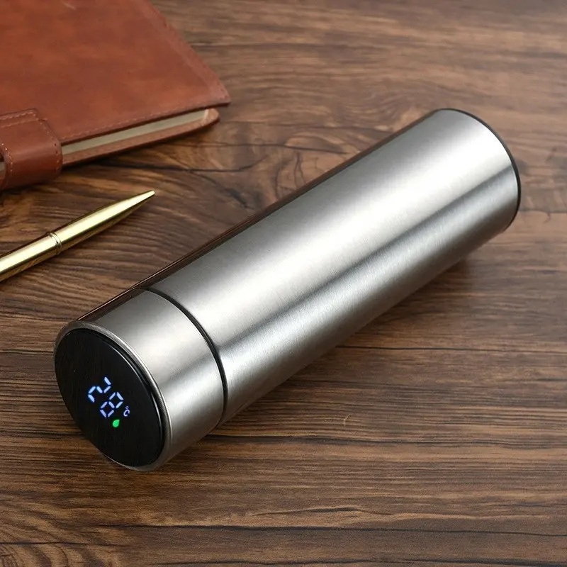 500ml Digital Temperature Display Coffee Tea Travel Tumbler LED Vacuum Flask – Travel Vacuum Flask and Promotion Gift Tumbler price
