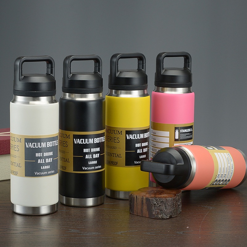 800ml New High Quality Double Wall Thermos Stainless Steel Insulation Water Bottle Vacuum Flask Cup Custom Logo – Vacuum Cup and Thermos Cup price