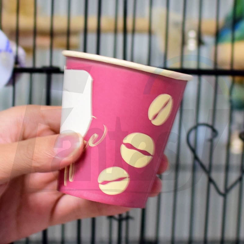 Cold Recyclable Customization Modern Customizable Custom Logo Customized Brand Paper Handle Cup – Paper Cup and Paper Handle Cup price