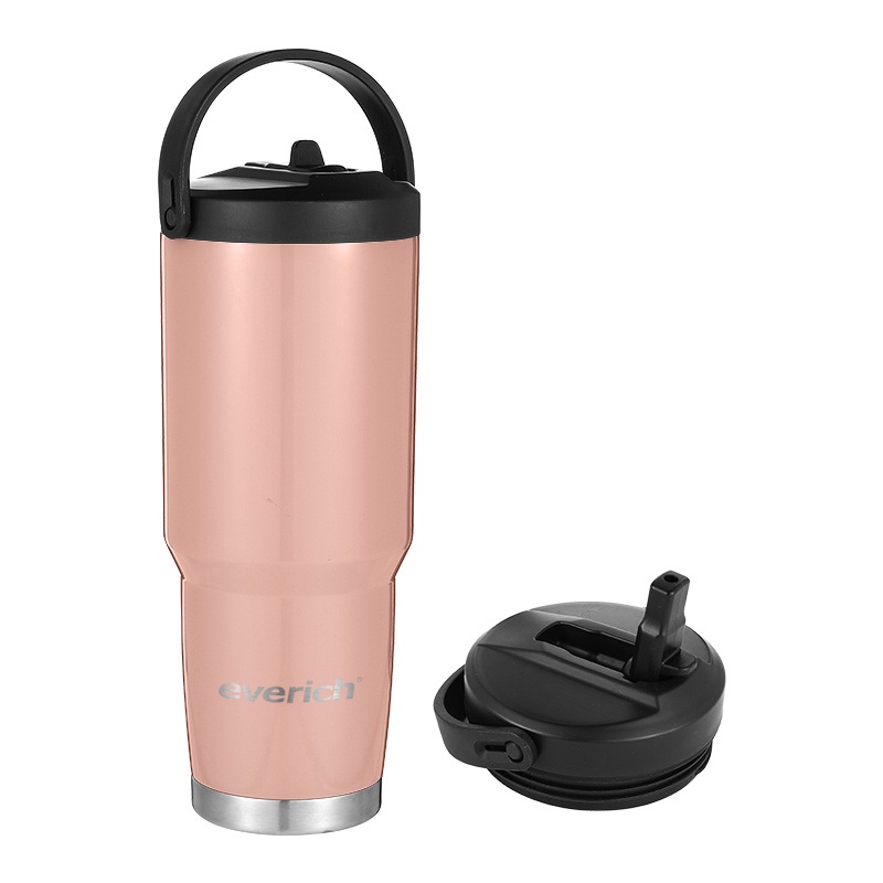 Everich 30oz Double Wall Stainless Steel Water Bottle with Suction Nozzle BPA Free – Insulated Tumbler and Stainless Steel Bottle price