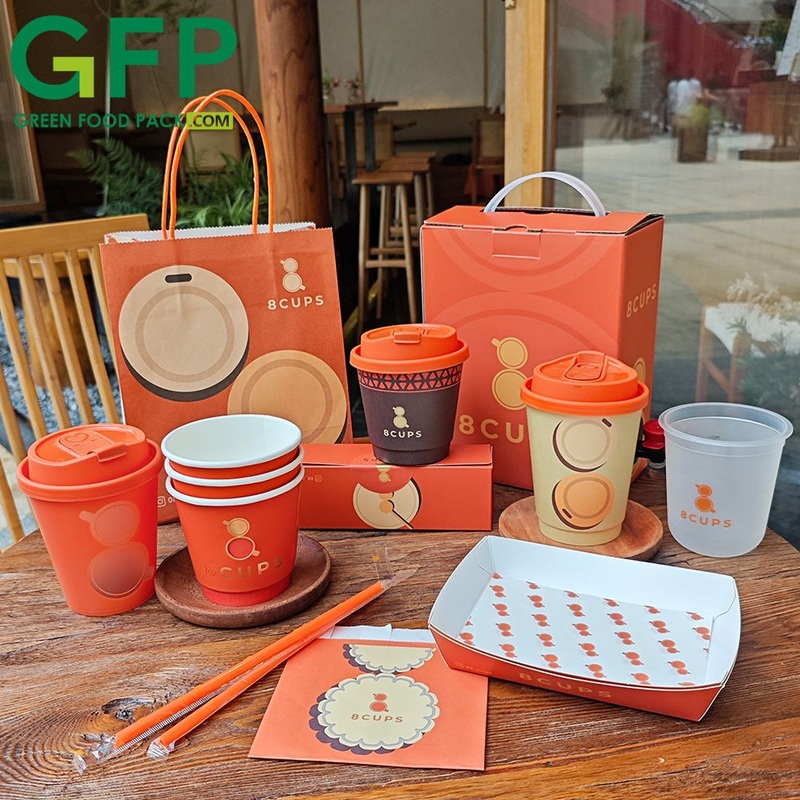 One Coffee Custom Branded 8oz 10oz 12oz 16oz Paper Disposable Coffee Cup with Lids for Chain Coffee Shops Hot Drinks – Paper Cup and Coffee Cup price