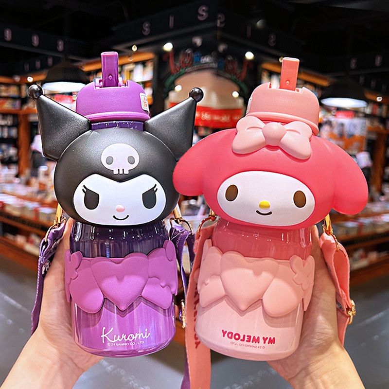 Ruunjoy Anime Sanrio Insulated Cup Large Capacity 316 Stainless Steel Water Cup with Straw Cute Cartoon Hello Kitty Student Gifts Cup – Sanrio Water Cup and Stainless Steel Mug price