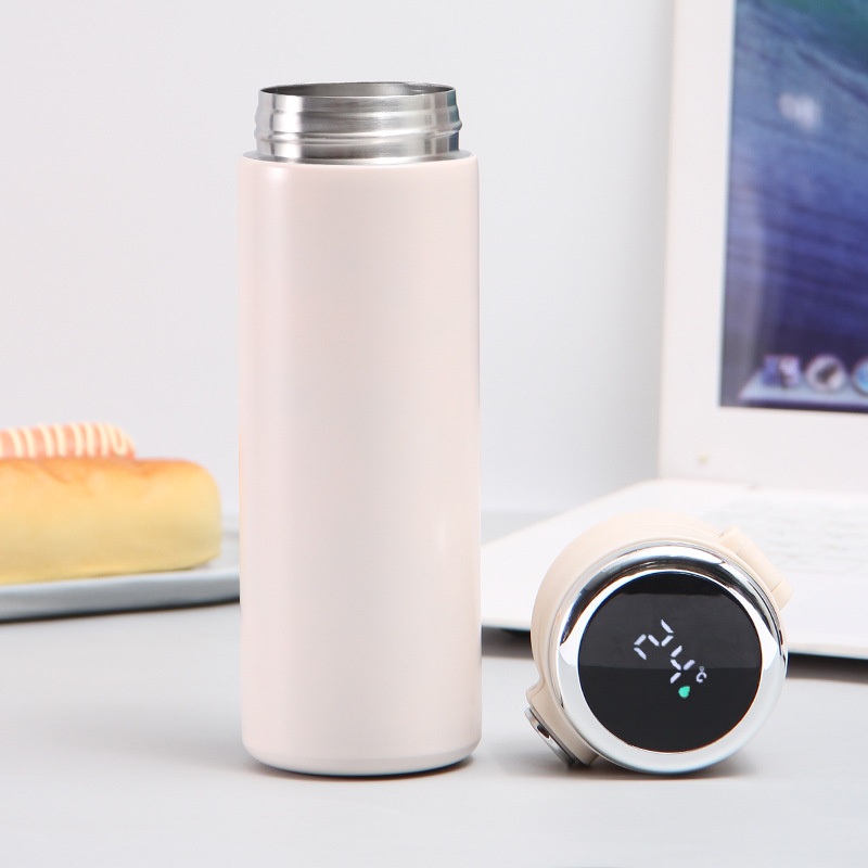 Seaygift Reminder to Drink Smart LED Digital Intelligent Insulated Thermoses Vacuum Flask Temperature Display Vacuum Water Bottle – Water Bottles and Drinkware price