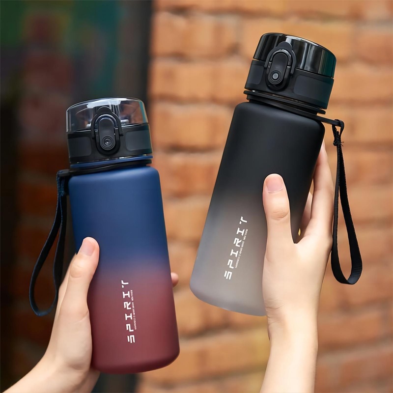 Wholesale Custom Logo Water Bottle with Tea Infuser Flip Top Leakproof BPA Free Leakproof Motivational Sports Gym Water Bottles – Water Bottle and Plastic Bottle price