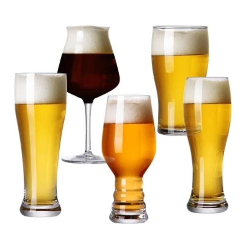 16oz, 18oz, 20oz Big Capacity High Clear Lead Free Crystal Glass Beer Cup – Cup and Glass Cup price