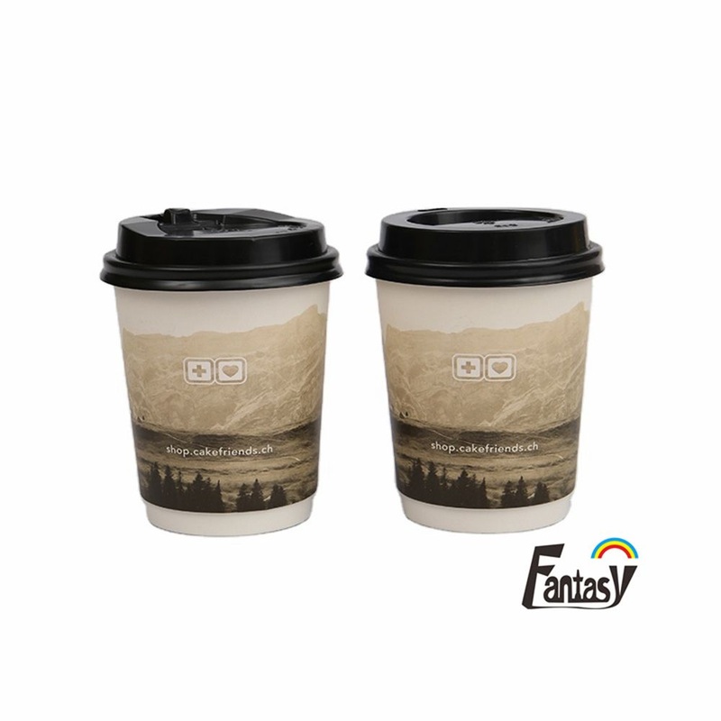 4oz 8oz 12oz 16oz 22oz Drinking Tea Coffee Paper Cup Double Wall – Paper Cup and Double Wall Paper Cup price