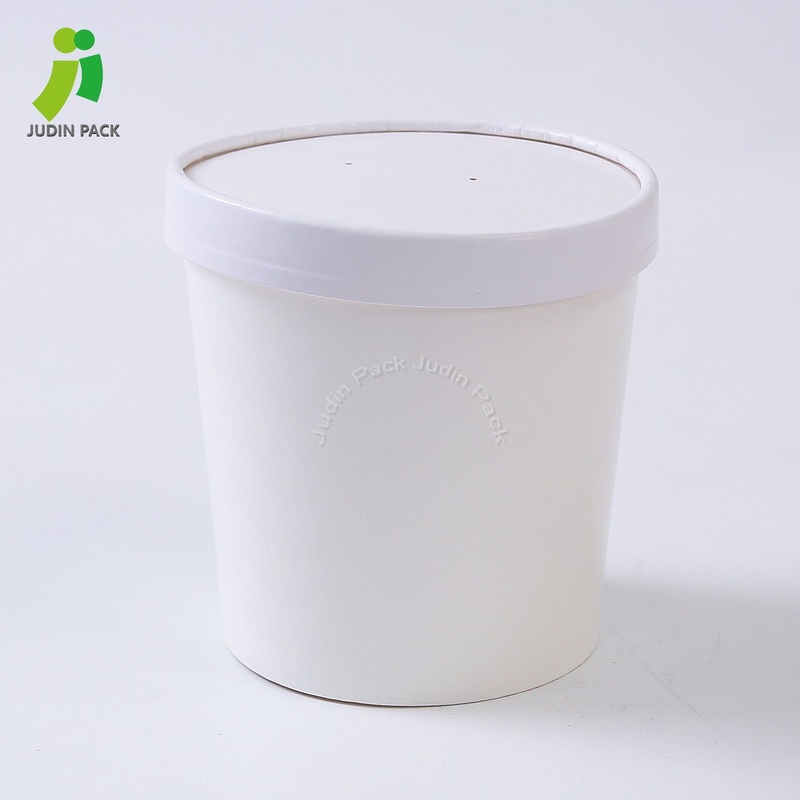 Custom Print Biodegradable Kraft Food Container Soup Cup with Lid – Paper Cup and Soup Cup price