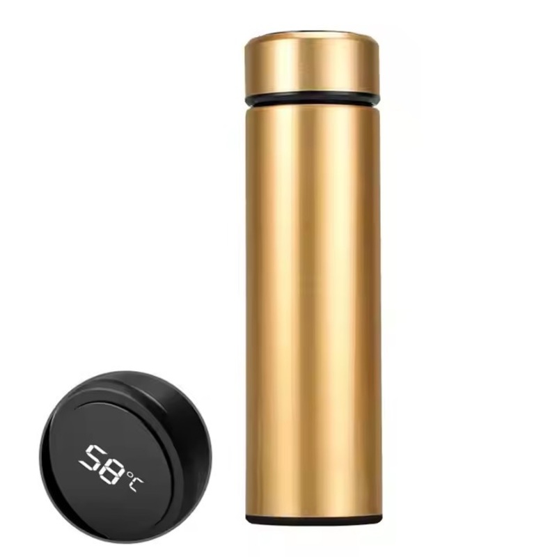 Customized 17oz Stainless Steel Smart Tumbler Portable LED Digital Display Thermos Water Bottle for Drinkware – Water Bottle and Plastic Sport Water Bottle price