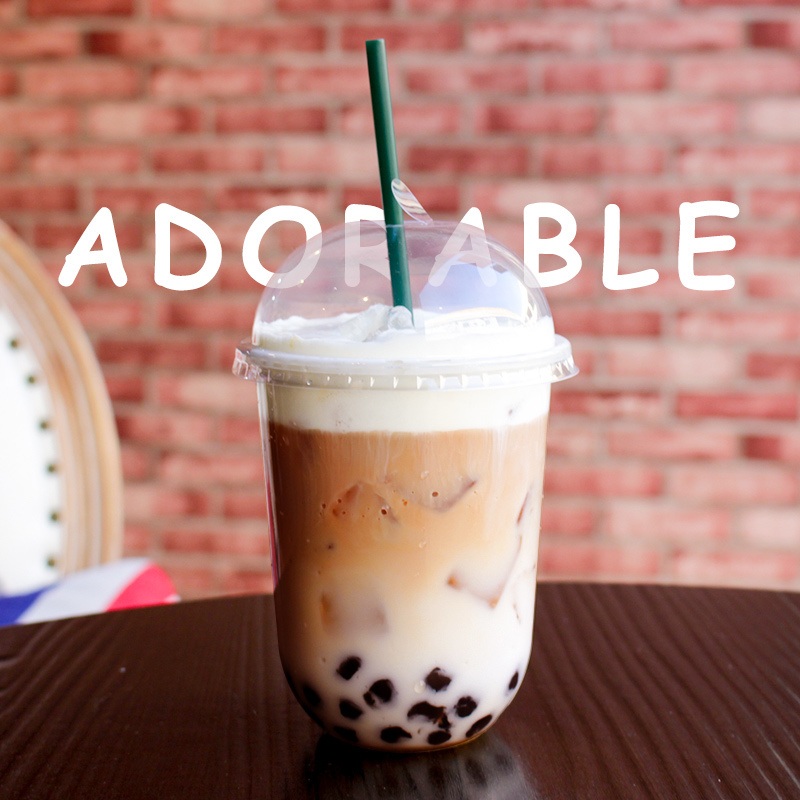 Disposable Clear Plastic Cup with Round Lid – Plastic Cup and Disposable Cup price