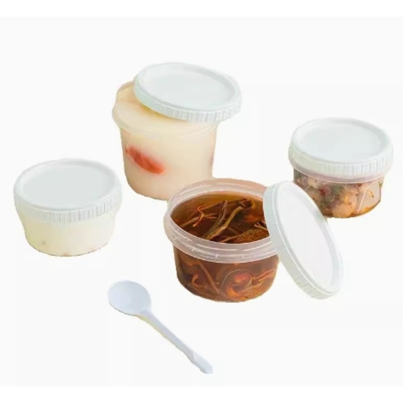 Extra-Large Disposable Plastic 1000ml Sealed Soup Cup Great for Hot Pot, Stews & Catering! – Disposable Soup Cup and Takeaway Soup Cup price