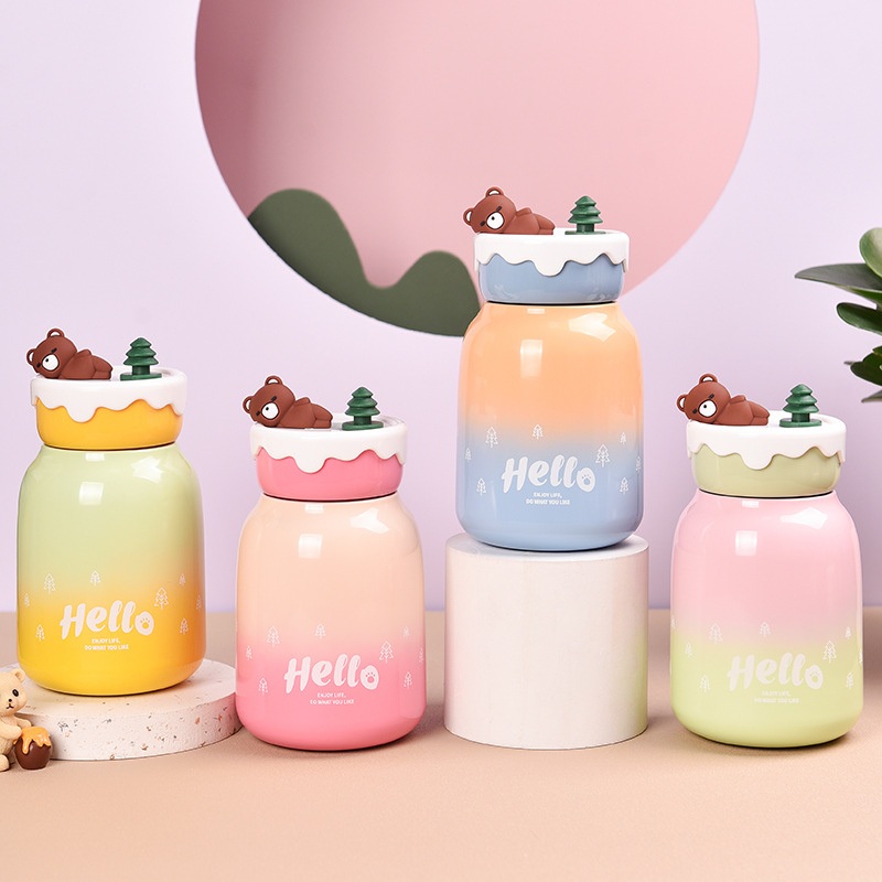 Little Lazy Bear Stainless Steel 304 Big Belly Insulation Cup – Vacuum Flask and Vacuum Cup price