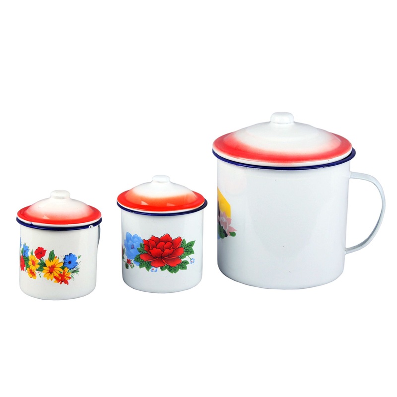 Metal Stainless Steel Cup Travel Picnic Coffee Cup – Enamel and Esmalte price