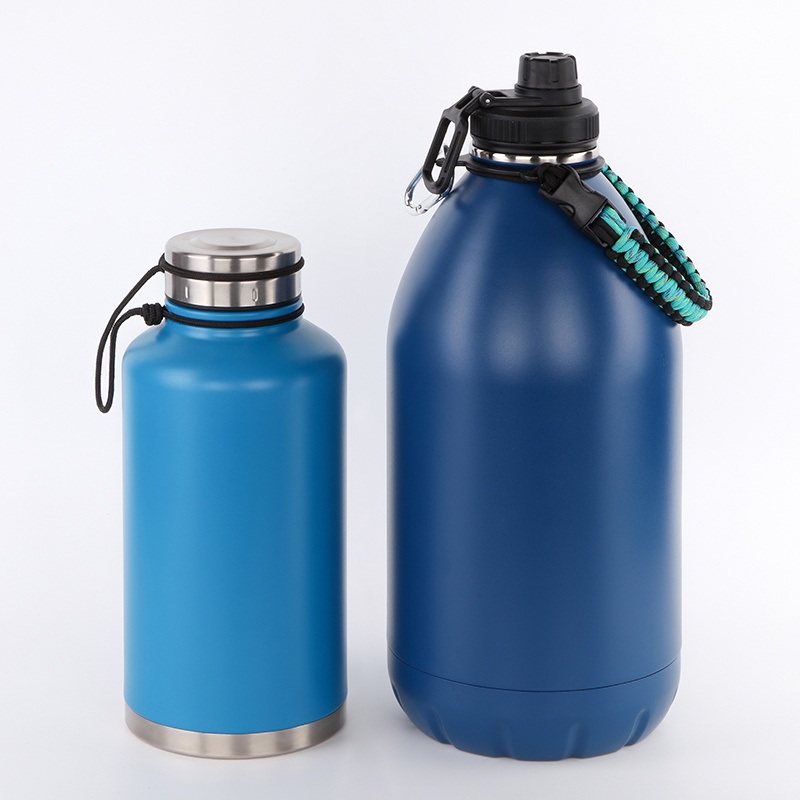 New Style 128oz Stainless Steel Water Jug Double Wall Gallon Bottle Vacuum Sport Water Bottle for Outdoor – Water Bottle for Outdoor and Gallon Bottle Vacuum Sport price