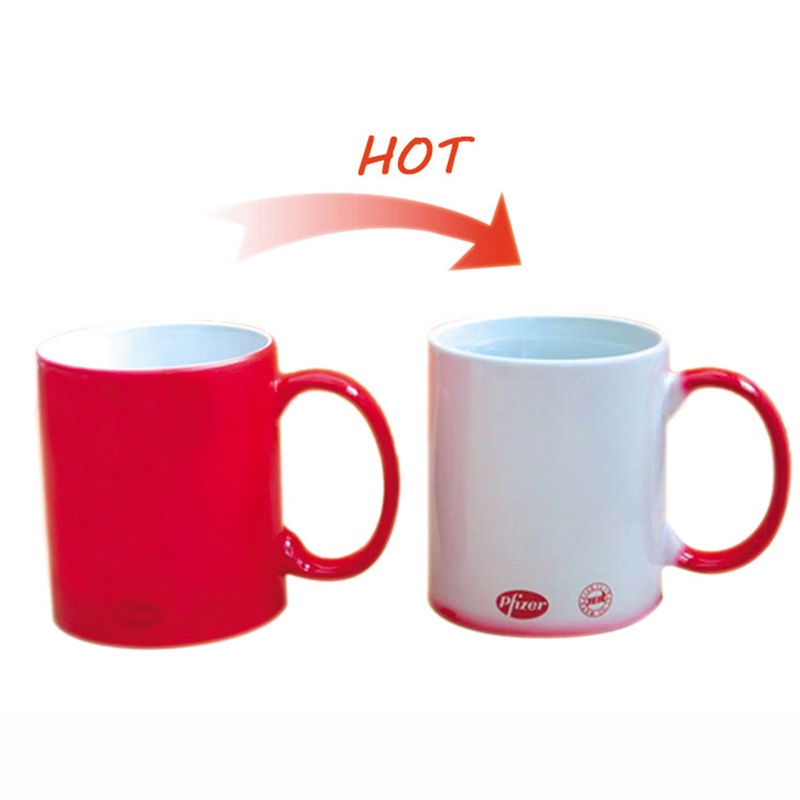 Promotional Color Changing Ceramic Mug Custom Design Sublimation Blank Magic Coffee Mugs – Change Color Mug and Coffee Mug price