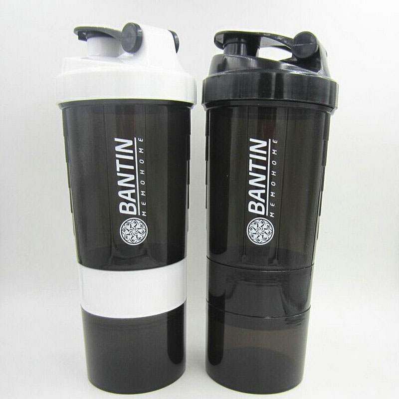 Protein Powder Shaker Bottle New Multifunctional Plastic Cup Large Capacity Fashion Sports Fitness Water Cup – Bottle and Water Cup price