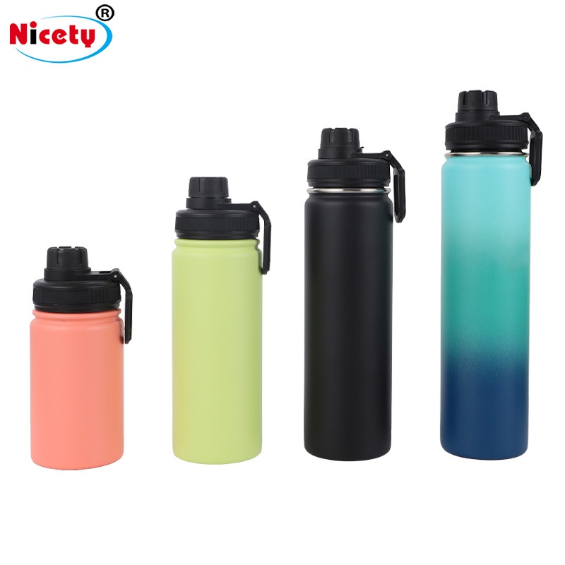 Wholesale Vacuum Sport Flask Custom Logo Water Bottle Metal Double Wall Leak Proof Hot Insulated Cups Stainless Steel Water Bottles for Outdoor – Stainless Steel Bottle and Insulated Mug price
