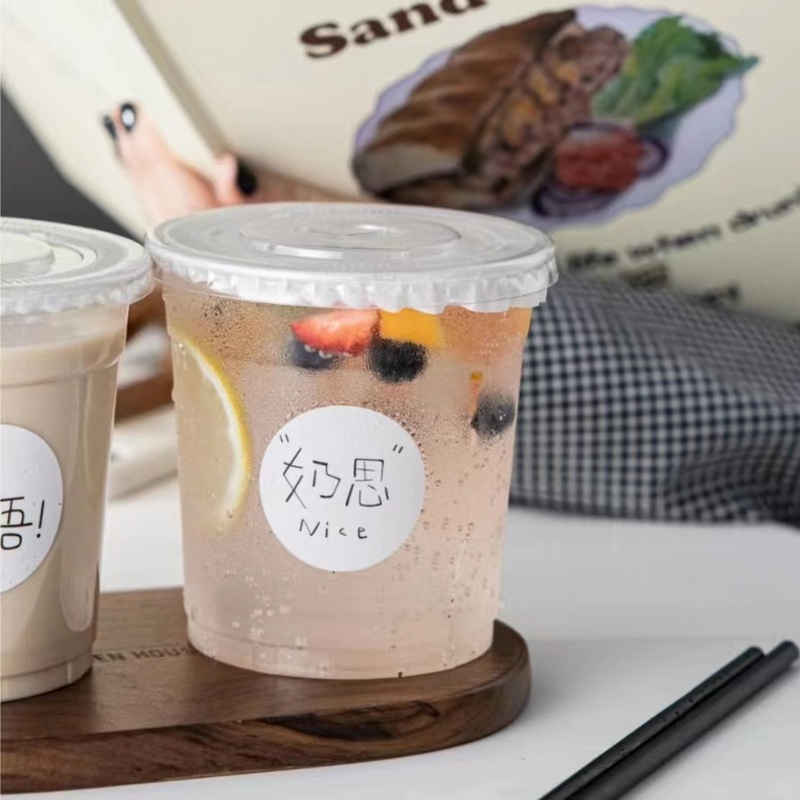 20ozdisposable Plastic Cups with Lids Transparent Custom Printed Logo – Stylish Printed Cup and Cold Drink Cup price