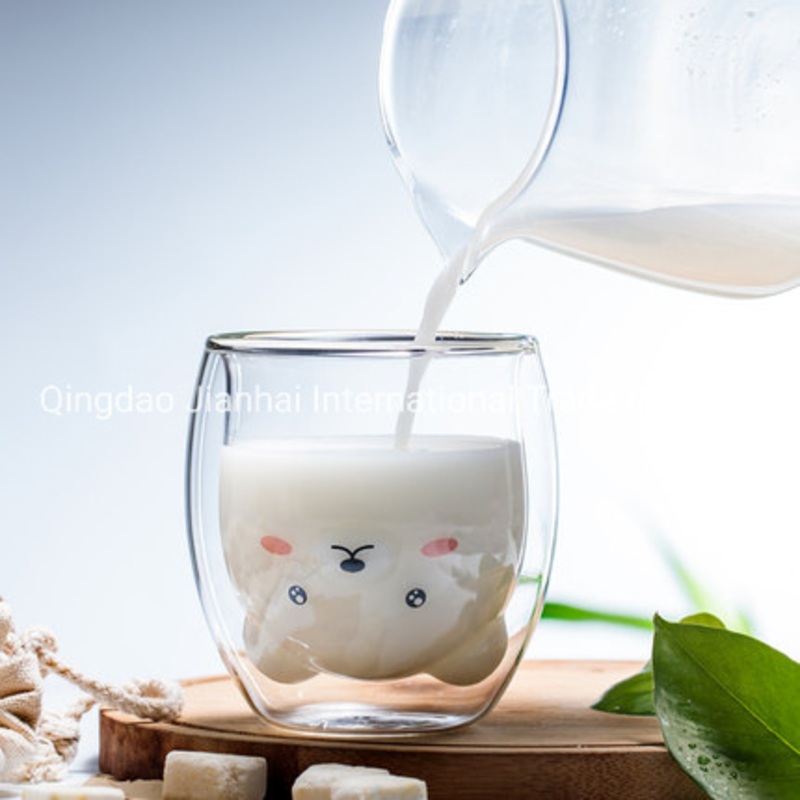 300ml Drinking Heat Resistant Double Wall Coffee Glass Cup – Glass Bottle and Glass Jar price