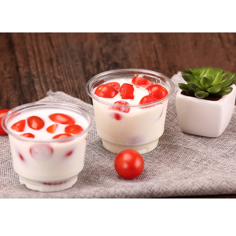 8oz Disposable Plastic Ice-Cream Cup with Lid – Plastic Cup and Disposable Cup price