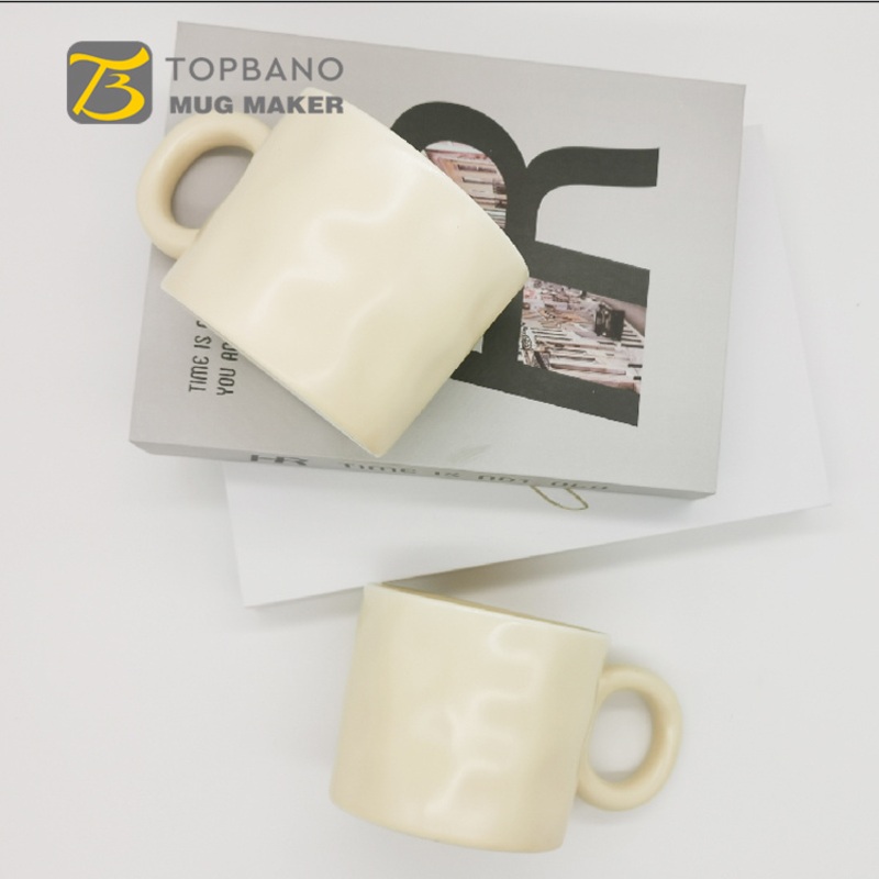 Odd-Shaped 370ml Unusual Ceramic Porcelain Coffee Mugs and Cups – Ceramic Mug and Custom Mug price