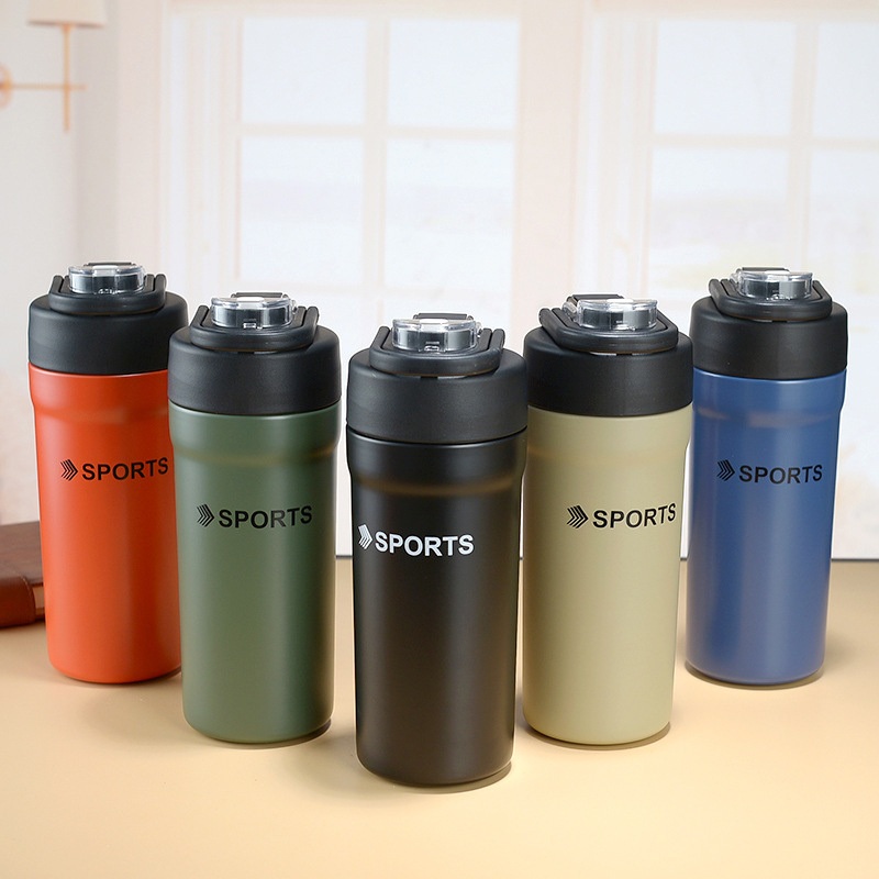 Outdoor Sports 17oz Leakproof Stainless Steel Insulated Thermoses Car Cup Double Wall Vacuum Travel Coffee Mug Cup with Straw – Mug Cup and Custom Mug price