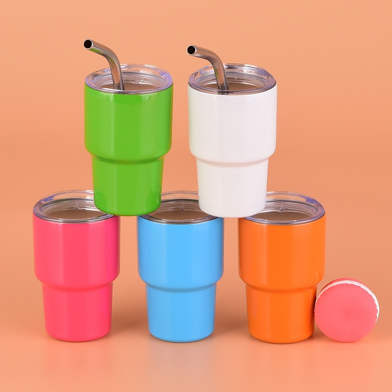 Trends Design Stainless Steel Insulated Cups Double Wall Vacuum 2oz 3oz Mini Tumblers Shot Glass with Lid and Straw – Mini Tumblers Shot Glass and Vacuum 2oz 3oz Tumbler price