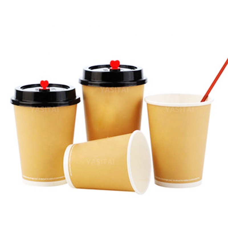 Various Size 7oz Custom Logo Airport Single Wall Hot Drink PE Lining Paper Cup – Paper Cups and Disposable Paper Cup price