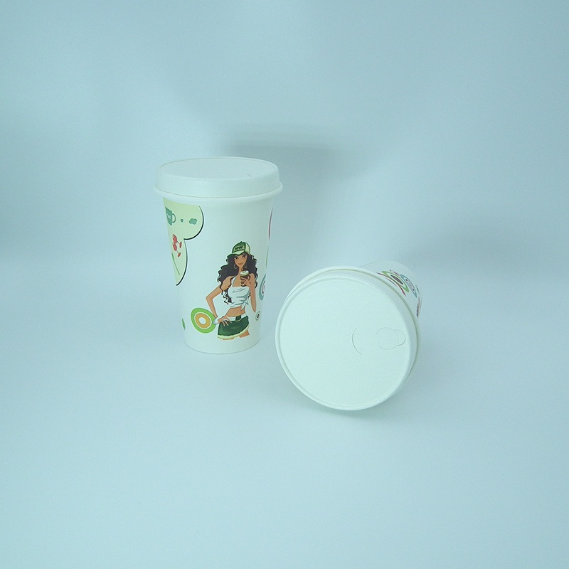 Wm842 PE 16oz Single Wall Paper Cup for Hot Coffee Personal Printing Disposable Paper Coffee Cup – Coffee Paper Cup and Disposable Paper Cup price