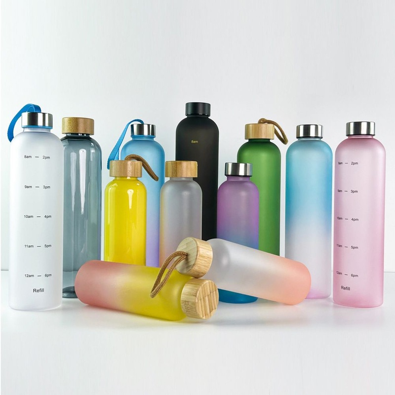 1L Tritan BPA Free Gym Gallon Custom Sport Motivational Plastic Water Bottle with Straw Time Marker Custom Logo – Sport Water Bottle and Tritan BPA Free Bottle price