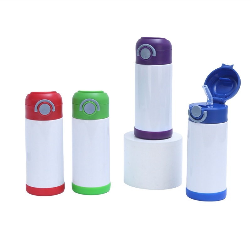 350ml Stainless Steel Kids 12oz Sublimation Tumbler Water Bottle with Flip Top – Sublimation Water Bottle and Stainless Steel Water Bottle price