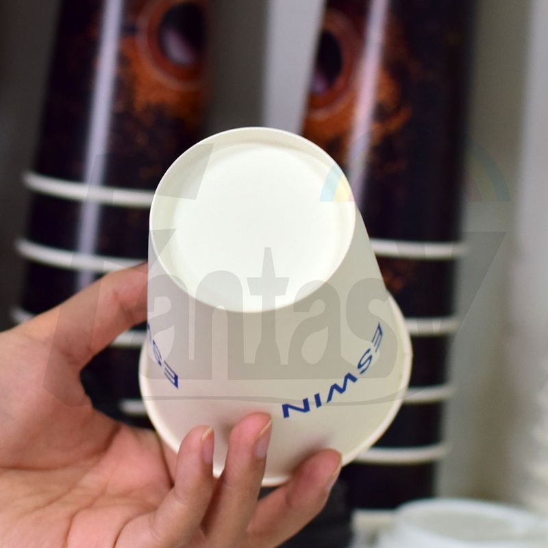 Beverage Grocery Customizable Modern Customization Logo Customized Size Single Wall Paper Cup – Paper Cup and Single Wall Cup price