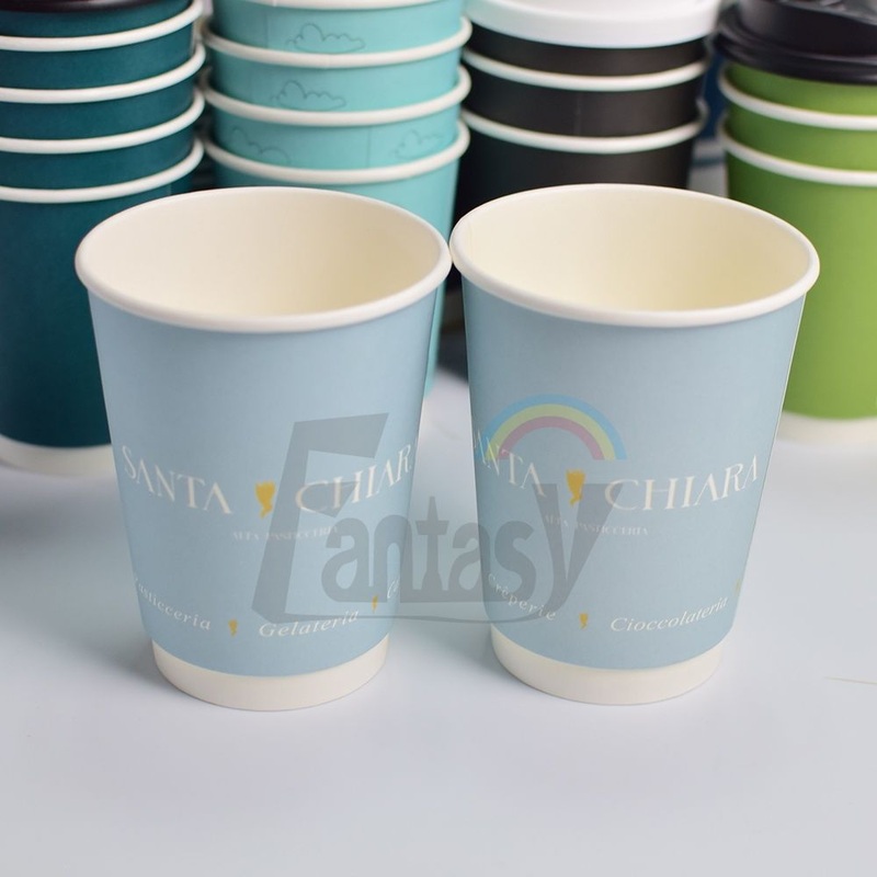 Bio-Degradable Custom Logo Tea Beer Beverage Wine Double Paper Coffee Cup – Custom Logo Cup and Tea Cup price