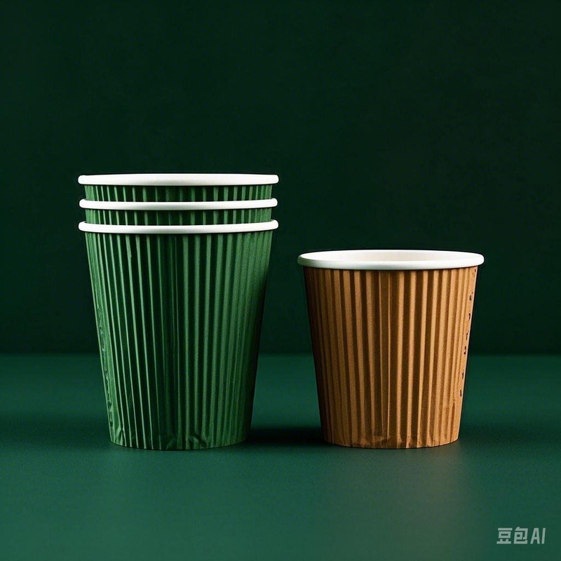 Custom Printed Disposable Double Wall Ripple Paper Coffee Cups with Lid – Paper Cup and Coffee Cup price